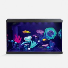АКВАРИУМ для GLO рыбок WPG 60 (593х308х365мм, 56литров, свет LED 10W + лунный свет, фильтр)