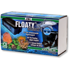 JBL Floaty Shark - Плавающий магнитный скребок д/аквариумных стекол толщиной до 30 мм