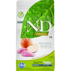 Farmina (Фармина) N&D Grain Free Prime Wild Boar & Apple Adult беззерновой корм для взрослых кошек ДИКИЙ КАБАН и ЯБЛОКО 10кг