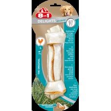 8in1 Delights Dental L (21см) кость для чистки зубов у собак с вкусом мяса