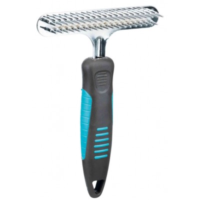 Trixie 2406 гребень двухрядный с частым зубом