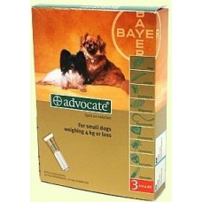 Advocate капли для собак весом до 4кг,1 пипетка (Bayer)