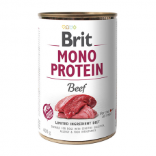Влажный корм для собак Brit Mono Protein Beef 400 г (говядина)