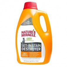 Спрей-устранитель Nature's Miracle «Set-In Stain Destroyer. Oxy Formula» для удаления пятен и запахов от кошек, с формулой а