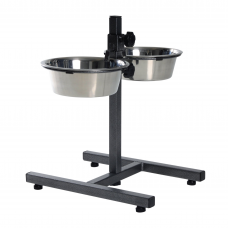 Стойка с мисками для собак Trixie 2 x 1,8 л / 20 см, h=40 см