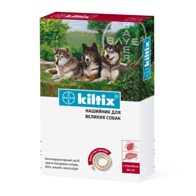 Ошейник для собак Bayer «Kiltix» (Килтикс) 66 см (от внешних паразитов)
