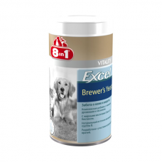 Пивные дрожжи 8in1 Excel «Brewers Yeast» 260 таблеток (для кожи и шерсти)