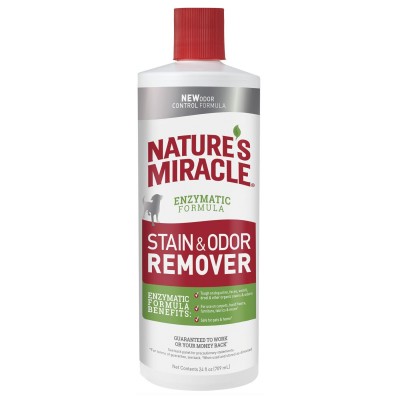 Устранитель Nature's Miracle «Stain & Odor Remover» для удаления пятен и запахов от собак 709 мл