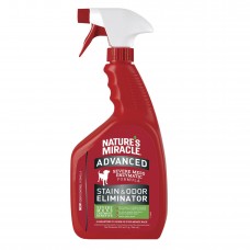 Спрей-устранитель Nature's Miracle «Advanced Stain and Odor Eliminator» для удаления пятен и запахов от собак с усиленной фо