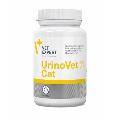 VetExpert (ВетЭксперт) URINOVET CAT (УРИНОВЕТ КЕТ) препарат при заболеваниях мочевой системы кошек, 45 капс